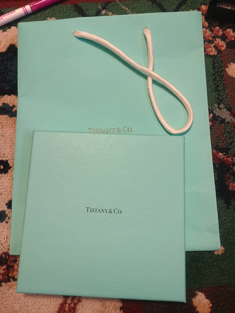 Tiffany & Co - Box And Shopping Bag